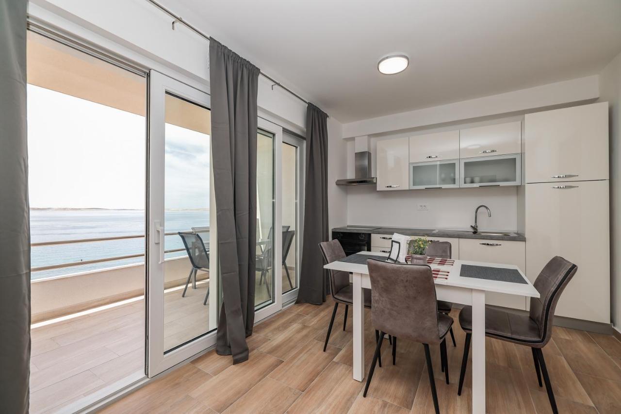 Beachfront Apartments Tic With Seaview Miletici Kültér fotó